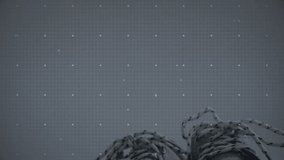 Biometric security eye scanning projecting holographic circuit traces with world map overlays. Futuristic, technology, visualization, cybersecurity, digital, innovation, data - Powered by Shutterstock - Get 15% off with code: PIKWIZARD15