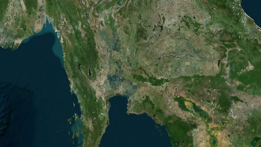 Thailand Flag - Growing Effect.