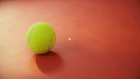 Green tennis ball floating in flat design analytics scene, showing UI panels and network icons. Sports, technology, data visualization, augmented reality, analytics, digital interface, competitive - Powered by Shutterstock - Get 15% off with code: PIKWIZARD15