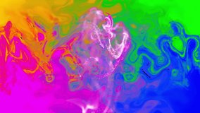 Neon colors swirling across digital canvas, creating fluid design with marbled liquid forms. Neon, abstract, fluid, vibrant, digital art, psychedelic, gradient - Powered by Shutterstock - Get 15% off with code: PIKWIZARD15