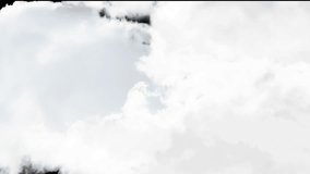 Animating glowing green fractal rings floating in dark void, drifting white clouds adding depth. Abstract, digital, geometric, futuristic, luminous, cosmic, tessellation - Powered by Shutterstock - Get 15% off with code: PIKWIZARD15