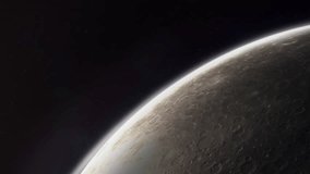 Planet Mercury rotates in the immense dark space - Powered by Shutterstock - Get 15% off with code: PIKWIZARD15