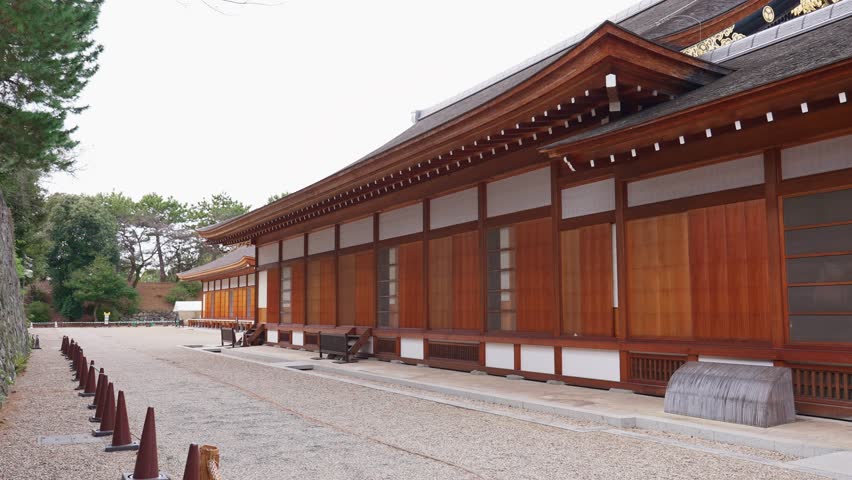 Architectural Scenery of Nagoya Castle, Japan