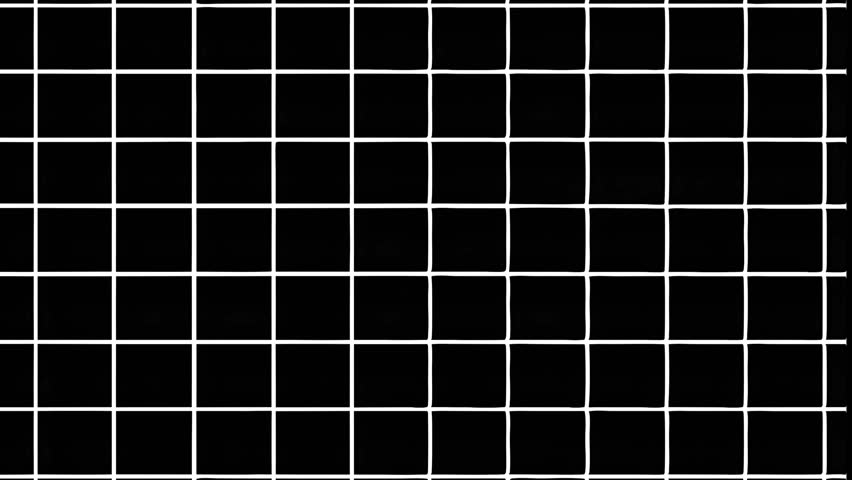 A Clean 10-Second 4K Video Featuring a 3D White Box with Grid Lines, Smoothly Rotating or Floating Over a Solid Black Background, Capturing a Sleek and Minimal Visual in High Definition