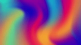 Colorful Gradient Fluid Waves Animation Background. Smooth flowing vertical shapes in rainbow colors blend softly. Vibrant abstract motion graphics video. - Powered by Shutterstock - Get 15% off with code: PIKWIZARD15