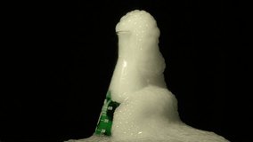 Conical flask experiment - against black - Powered by Shutterstock - Get 15% off with code: PIKWIZARD15