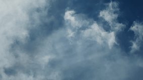 Beautiful Fluffy Clouds Moving Fast in the Sky Time-Lapse.Timelapse Vertical Video with Blue Sky. Dynamic Cloudscape Time Lapse, Vertical Video - Powered by Shutterstock - Get 15% off with code: PIKWIZARD15