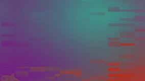 Blurry glitch abstract background of purple teal and orange animated background. Motion graphic footage video - Powered by Shutterstock - Get 15% off with code: PIKWIZARD15