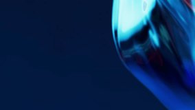 Neon Ribbon Glass waves 3D Animation. 3D Illustration - Powered by Shutterstock - Get 15% off with code: PIKWIZARD15