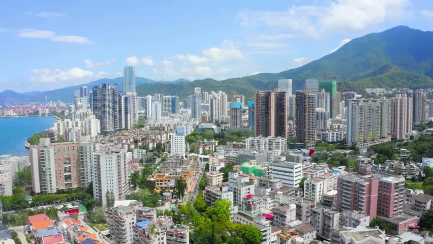 Panoramic View of Hong Kong