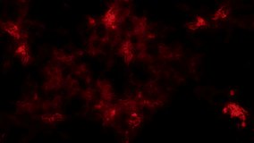 Red and Black Chaos Storm 4K Loop features shifting shapes of intense glowing red against a black background in a loop. - Powered by Shutterstock - Get 15% off with code: PIKWIZARD15