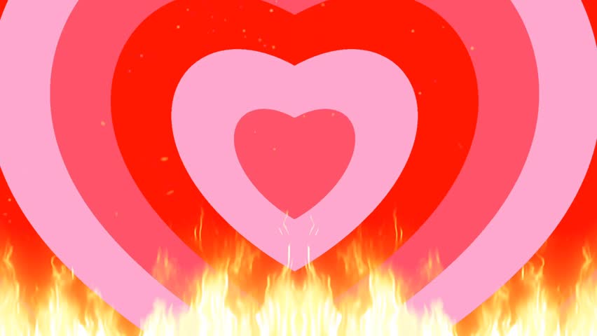 heart background with fire effect - Powered by Shutterstock - Get 15% off with code: PIKWIZARD15