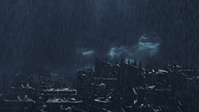 Apocalyptic Ruined City in Heavy Rain at Night

A dark and atmospheric view of a post-apocalyptic city, drenched in heavy rain under a stormy night sky.
 - Powered by Shutterstock - Get 15% off with code: PIKWIZARD15