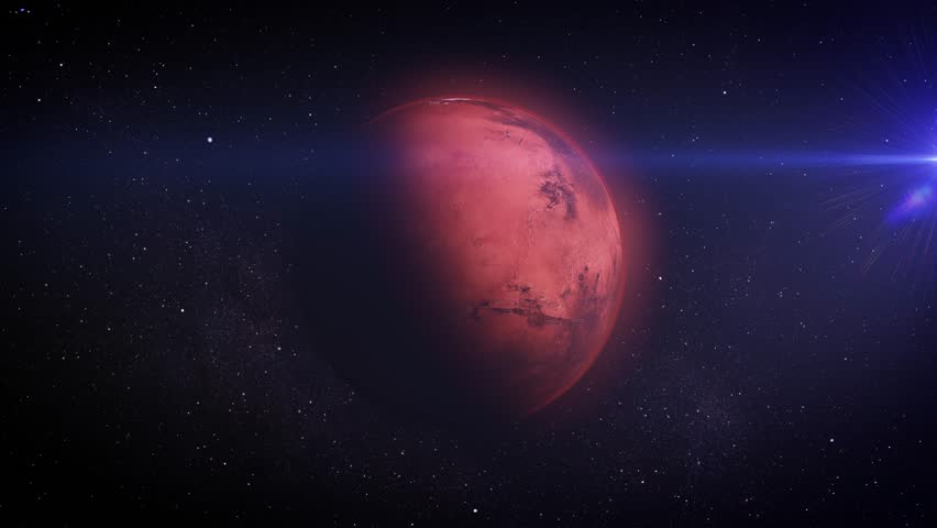 Mars glowing under cosmic light.
A captivating view of Mars, showcasing its reddish surface, craters, and valleys, with a deep space backdrop illuminated by distant stars.
 - Powered by Shutterstock - Get 15% off with code: PIKWIZARD15