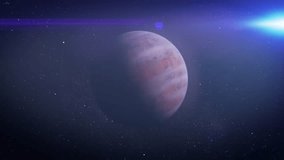 Mysterious exoplanet in deep space.
A captivating view of an exoplanet with swirling red and orange hues, surrounded by the vast darkness of space and distant stars.
 - Powered by Shutterstock - Get 15% off with code: PIKWIZARD15