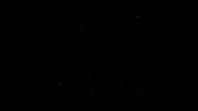 Dynamic line tech overlay with AI concept. Modern, abstract motion graphics template for futuristic interfaces and digital projects - Powered by Shutterstock - Get 15% off with code: PIKWIZARD15