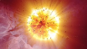 The sun in space with asteroids
A massive solar flare erupts from the sun, surrounded by asteroids drifting in space, creating a stunning cosmic event.
 - Powered by Shutterstock - Get 15% off with code: PIKWIZARD15