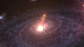 Flying near Galaxy Core and asteroids

A breathtaking view of a galaxy's core, with intense starbursts and swirling cosmic dust amidst the vast space.

 - Powered by Shutterstock - Get 15% off with code: PIKWIZARD15