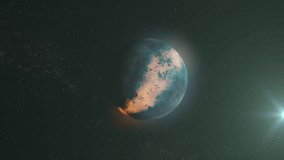 Molten Alien World
A dark exoplanet with a glowing lava belt, contrasting fire and ice in deep space.
 - Powered by Shutterstock - Get 15% off with code: PIKWIZARD15