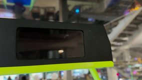 Neon red digits, arcade game score, countdown timer close-up, digital scoreboard in an arcade, futuristic number display, electronic LED counter, glowing seven-segment numbers, technology in gaming - Powered by Shutterstock - Get 15% off with code: PIKWIZARD15