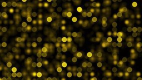Slowly Drifting Golden Bokeh Particles on a Dark Background, Seamless Loop - Powered by Shutterstock - Get 15% off with code: PIKWIZARD15