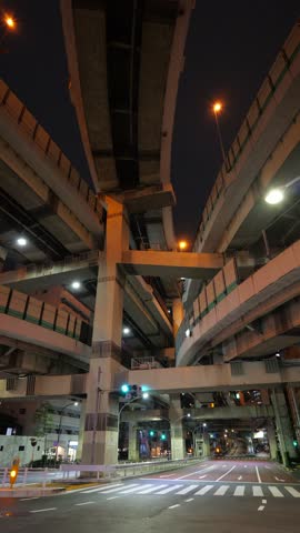 Hakozaki Junction Night View 2025