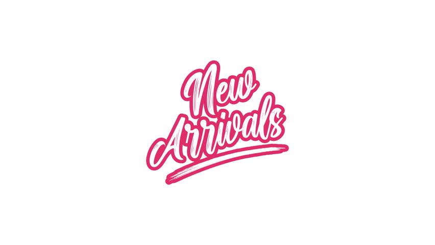 New arrivals motion graphic. Multiscreen background version