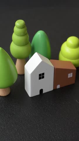 Money, property and loan, conceptual business background. Investments in property or land