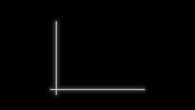 Animated business graph chart icon with a decreasing trend on a black background - Powered by Shutterstock - Get 15% off with code: PIKWIZARD15