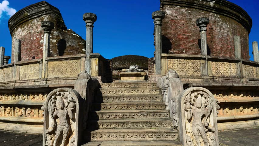 Ancient Vatadage (Buddhist stupa) in Polonnaruwa, Sri Lanka Ancient Vatadage (Buddhist stupa) in Pollonnaruwa, Sri Lanka