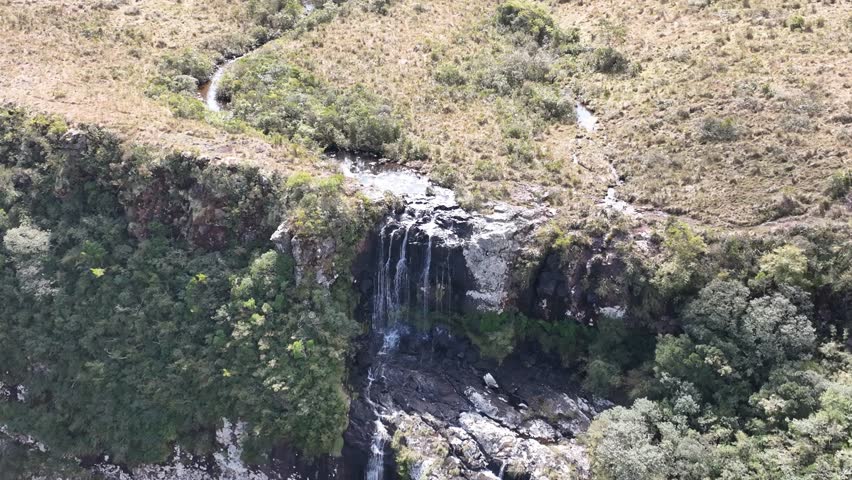 Aparados da Serra, Santa Catarina Canyons. Aerial view.