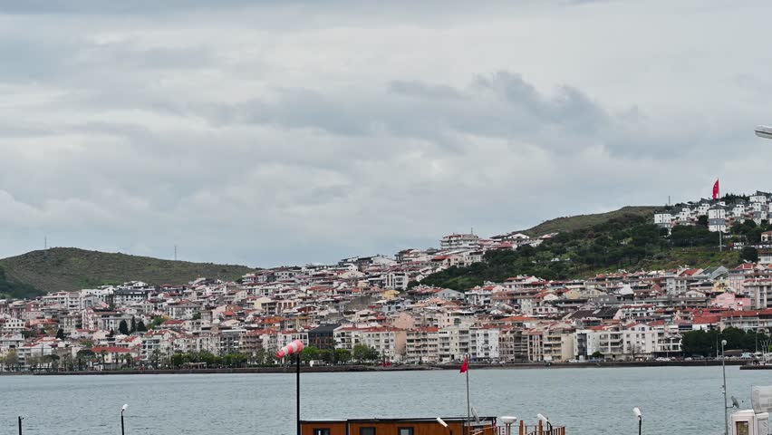 Dikili, the quiet and cute town of the Aegean. Dikili city tour. Dikili beach and sea.