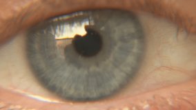 eye of the person,  closeup