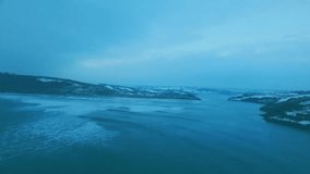 Financial chart data animating over marine seascape, showing candlesticks line graphs trend labels. Analytics, data visualization, financial markets, digital interface, oceanic landscape, economic - Powered by Shutterstock - Get 15% off with code: PIKWIZARD15