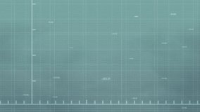 Fluctuating green line graph flowing across grid, highlighting wind turbines and farmland fields. Data visualization, renewable energy, rural landscape, eco-friendly, sustainable development, chart - Powered by Shutterstock - Get 15% off with code: PIKWIZARD15