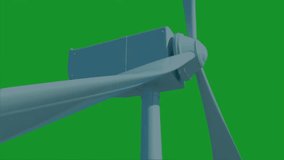 Wind turbine nacelle and blades showing moving financial data overlay with tickers and line charts. Renewable energy, digital abstract, technology, sustainability, finance, innovation, modern - Powered by Shutterstock - Get 15% off with code: PIKWIZARD15