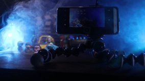 Kids' Stop Motion Animation Concept with Dolls and Creative Tabletop Toys - Powered by Shutterstock - Get 15% off with code: PIKWIZARD15