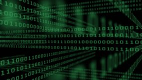 Renewable energy scene being animated with cascading binary code and wind turbines and solar panels. Futuristic, eco-friendly, technological, environmental, sustainable, digital, landscape - Powered by Shutterstock - Get 15% off with code: PIKWIZARD15