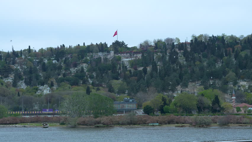 golden horn view at istanbul Turkey