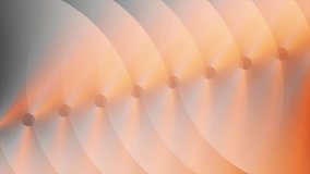 Orange and grey metallic glossy circles abstract minimal tech background. Seamless looping geometric creative motion design. Video animation Ultra HD 4K 3840x2160 - Powered by Shutterstock - Get 15% off with code: PIKWIZARD15