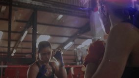 Muscular man training in gym, integrating fitness technology with HUD graphics and data lines. Fitness, technology, biomechanics, workout, industrial, futuristic, strength - Powered by Shutterstock - Get 15% off with code: PIKWIZARD15