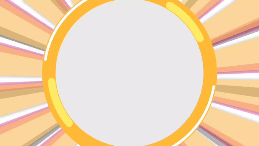 Concentrated line and circle frame 6 seconds loop