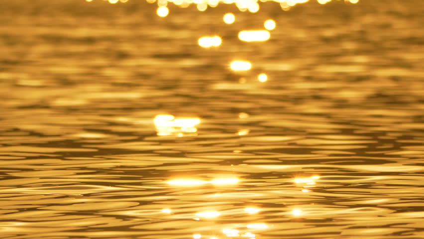 Water Sunlight Reflections Golden Hour