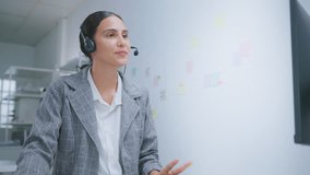 hispanic call center customer service telemarketing support operator service business client call center businesswoman customer marketing crm help confident online scam consulting adviser headset - Powered by Shutterstock - Get 15% off with code: PIKWIZARD15