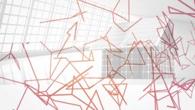 Solar panel modules floating in animated illustration, blending translucent geometric network lines. Futuristic, technology, innovation, digital, network, abstract, sustainability - Powered by Shutterstock - Get 15% off with code: PIKWIZARD15