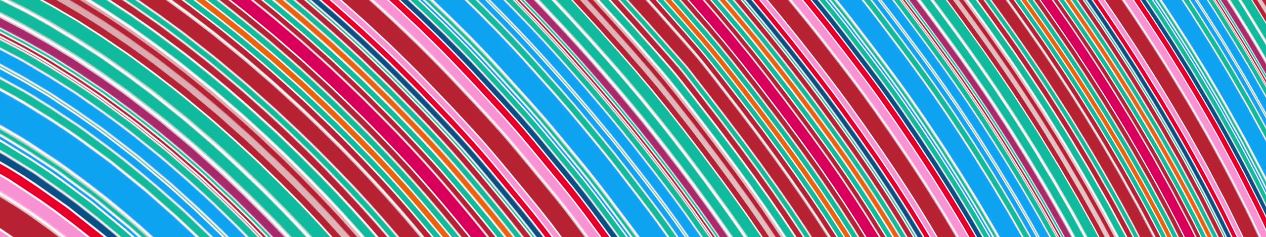 Animated stripes. Striped background for design.Seamless loop video. Wallpaper 5760 x 1080.