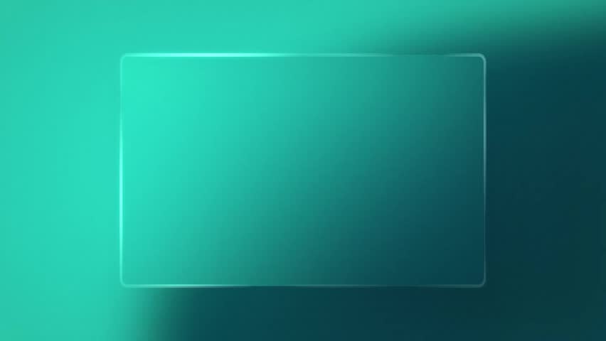 Blue modern design, glassmorphism ui interface element background for copy space text frame box vivid futuristic announcement, minimalist, white 