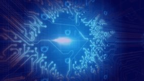 Animated 3D render showing holographic shield glowing with cybersecurity charts floating on grid. Futuristic, technology, data, digital, visualization, security, analytics - Powered by Shutterstock - Get 15% off with code: PIKWIZARD15