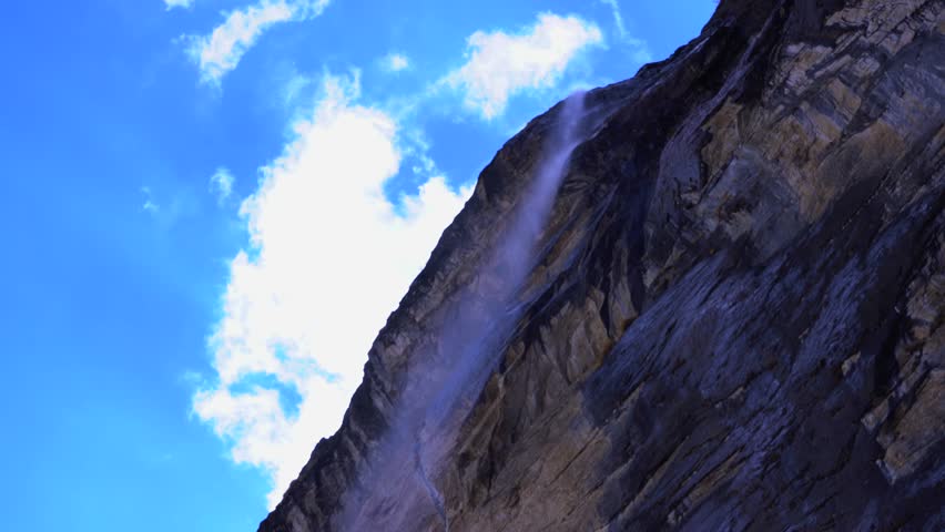 Explore stunning God Waterfall in Yupeng Village, Yunnan Diqing Tibetan Autonomous Prefecture