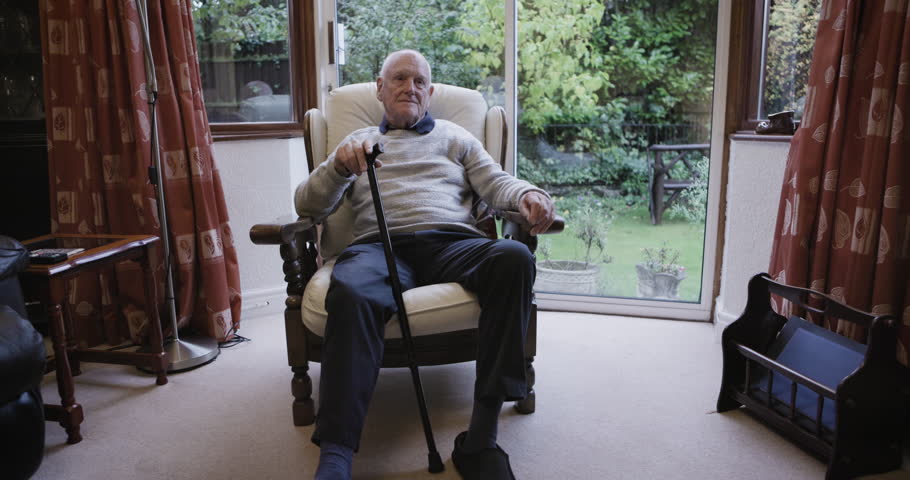 Old man, retirement and mindfulness with reflection on life and thinking, memory and mental health. Thoughtful, contemplation and remember with wellness and pension, senior citizen in nursing home